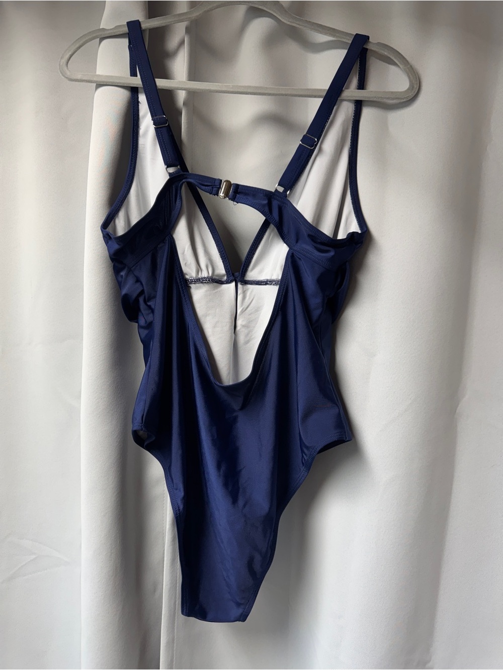 SHEIN Navy Blue One-Piece Swimsuit